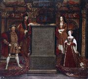 Leemput, Remigius van Henry VII and Elizabeth of York (mk25) oil painting on canvas